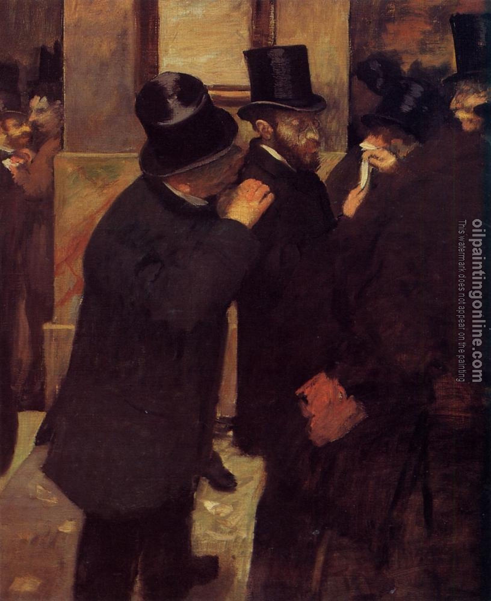 Degas, Edgar - Portraits at the Stock Exchange